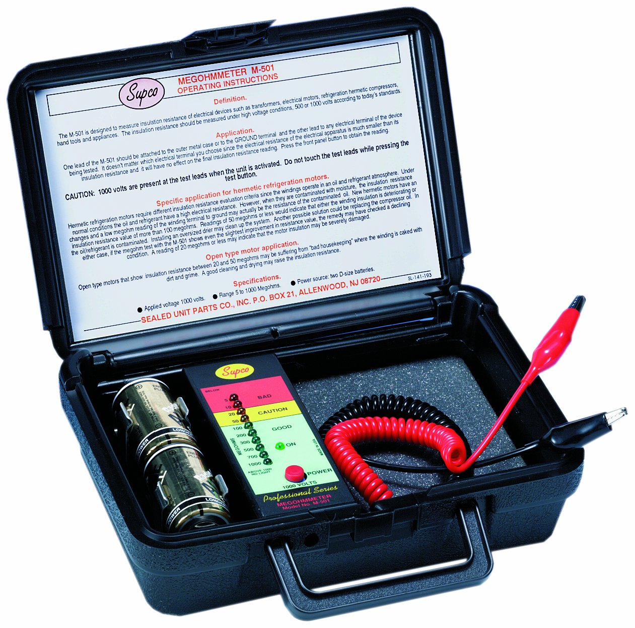 Insulation Resistance Meters