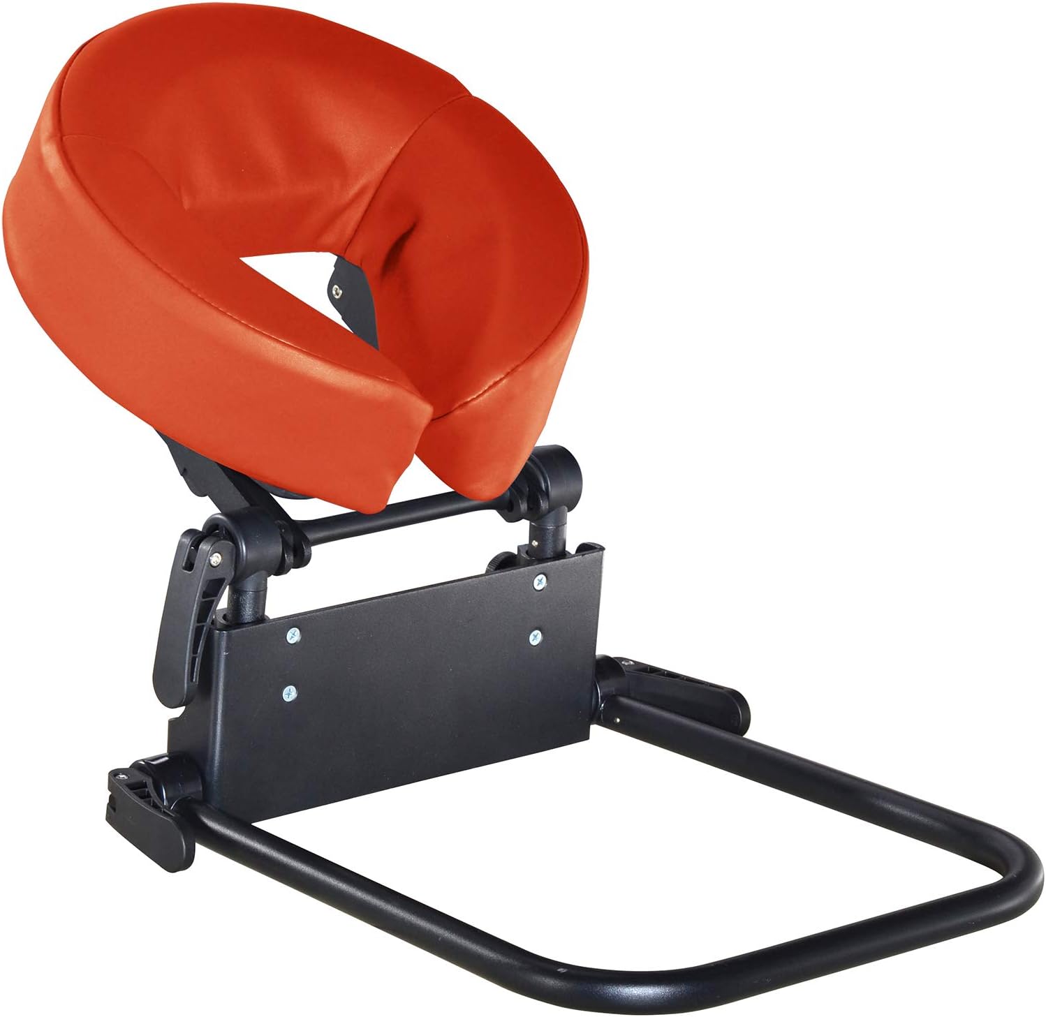 Master Massage Adjustable Headrest Massage Kit for Home - Includes Face Pillow Cradle and Cushion Support Bracket for Sleeping Mattress Top Cinnamon