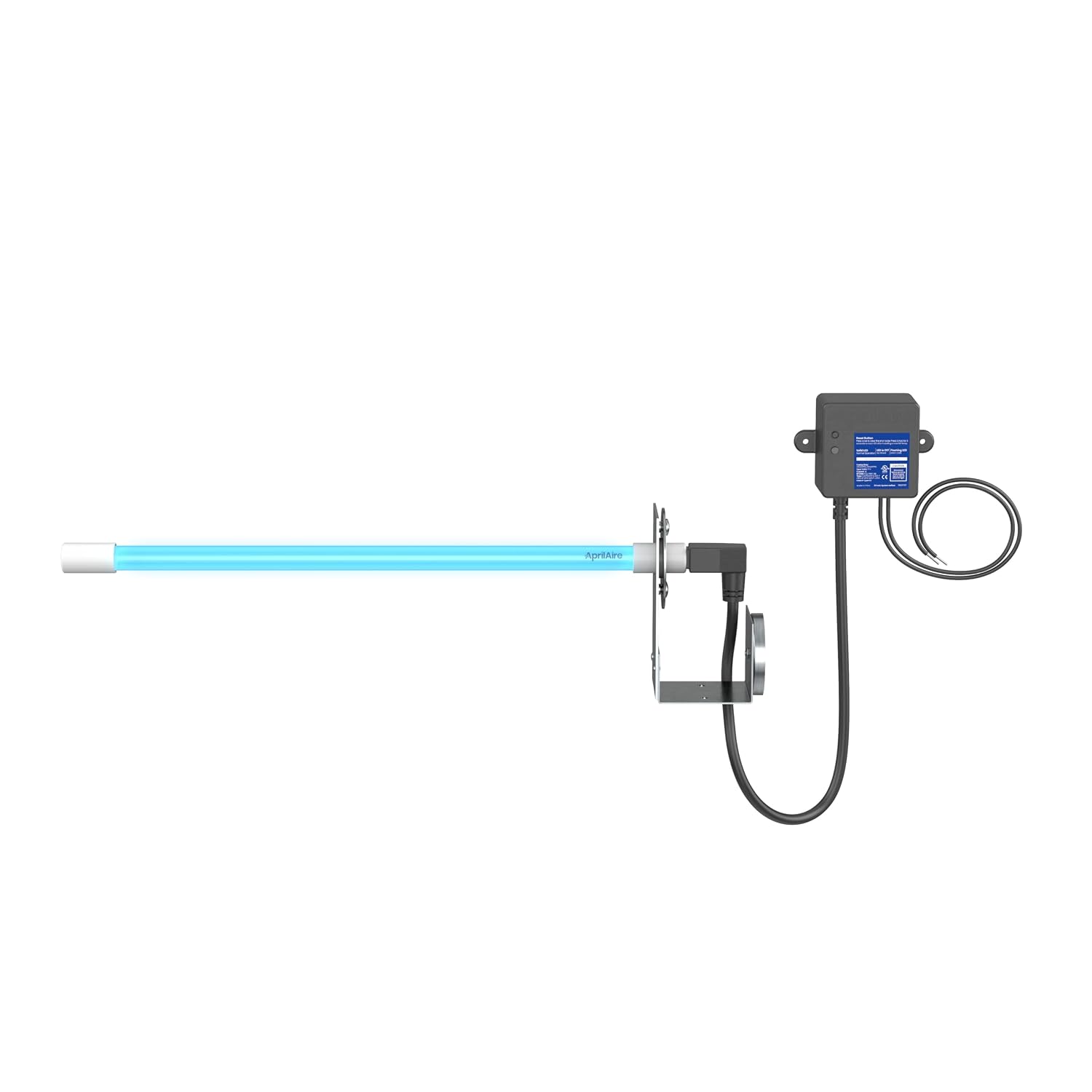AprilAire AUV24V Residential Whole-House Ultraviolet Light UVC Chemical Free Coil Cleaner. 16 Bulb. 254nm. 17W 24V. Two HVAC Mounting Options