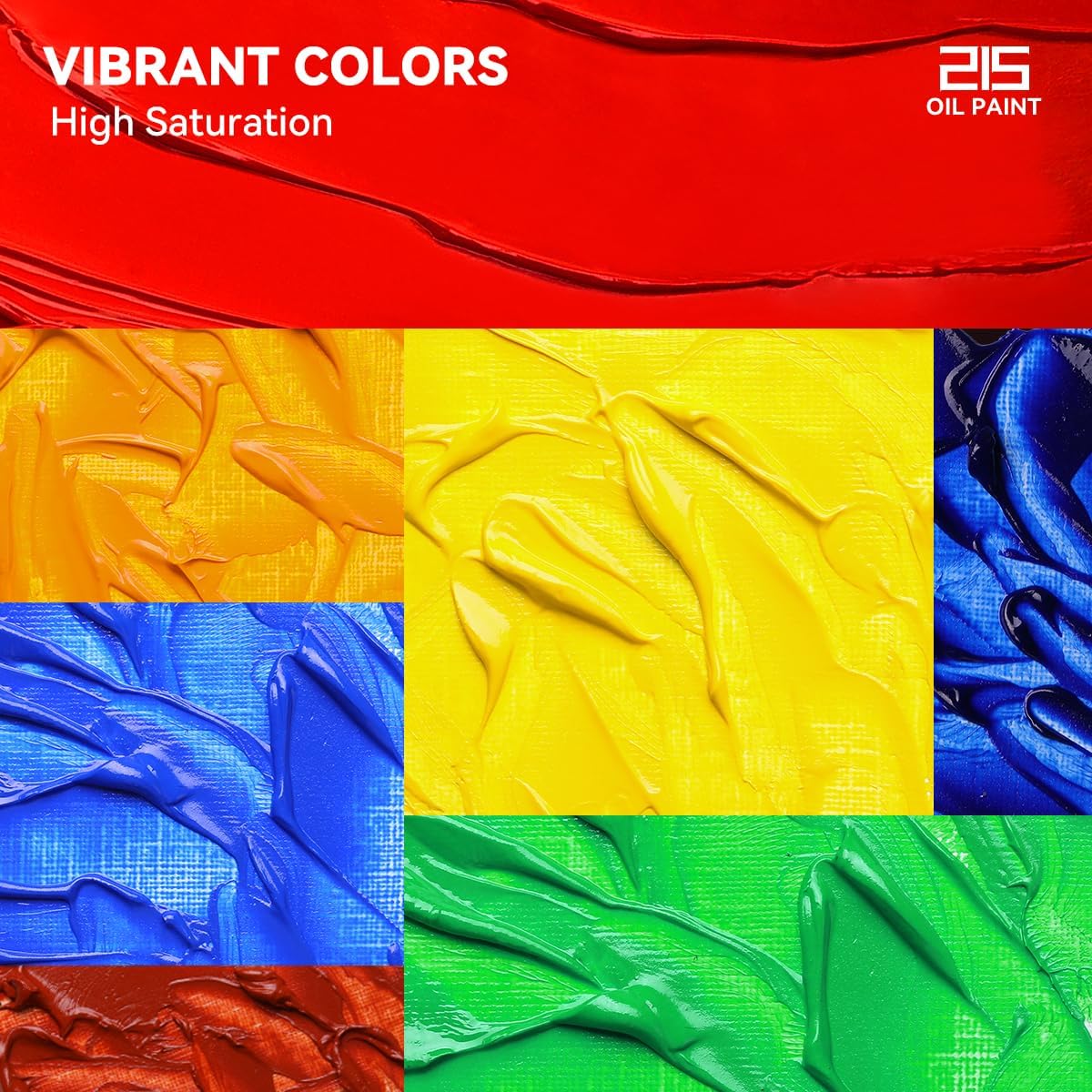 Paul Rubens Oil Paint. 10 Basic Colors*170 ml Large Professional Tubes | Oil Based Paint with High Saturation. Creamy Texture. and Consistency.Art Supplies for Artists. Students. Beginners