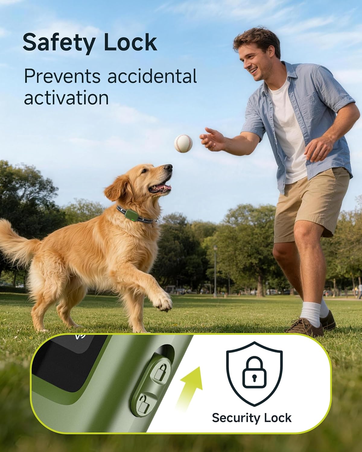 Dog Shock Collar - 4500FT Dog Training Collar with Remote for Dogs 10-120lb | IPX8 eCollar with No-Shock Mode. Beep(1-8) Vibration(1-16) Shock(0-99). Waterproof Electric Colalr for Small Medium Large Dog