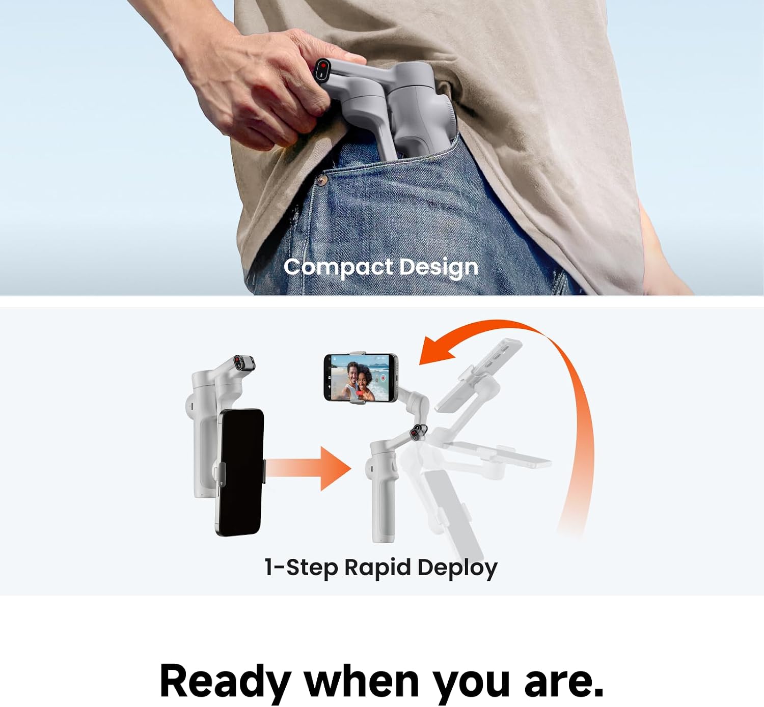 Insta360 Flow 2 Pro Phone Gimbal Stabilizer for iPhone & Android. AI Phone Gimbal. Phone Stabilizer for Travel & Vlogs. Phone Stabilizer for Videos. YouTube. TikTok - Ultimate Creator Bundle Grey