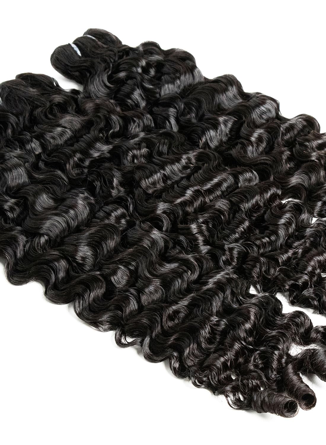 MLIP Burmese Curly Bundles Human Hair. 100% Raw Virgin Hair | Cuticle Aligned Thick From Root to Tip. Moisture Retaining Bouncy Curls. Low Shedding. 3 Bundles 16 18 20 Inch Sew In Weave