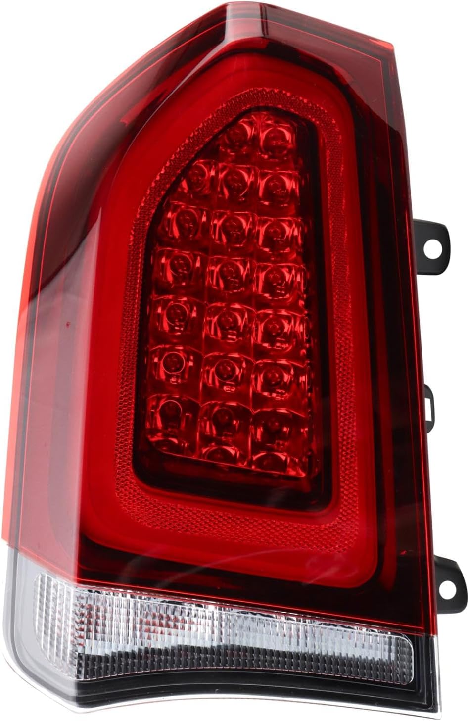 TRQ Driver Side Tail Light Assembly Black Bezel | For 2015-2022 Chrysler 300 CH2800212