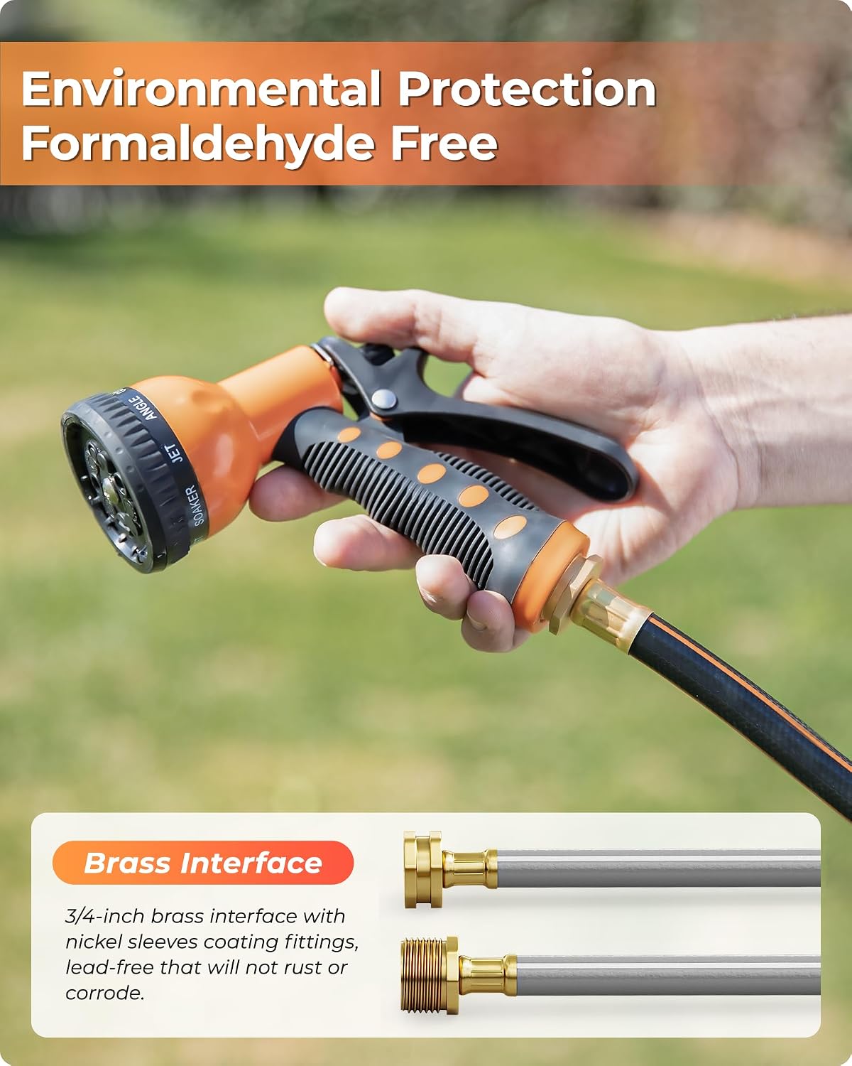 Ayleid Retractable Rubber Hybrid Garden Hose Reel. 1/2x130ft Wall Mount | Anti-freeze. kink-free premium rubber hybrid hose. 24-month warranty. 9-pattern sprayer. any-length lock. slow auto-return.