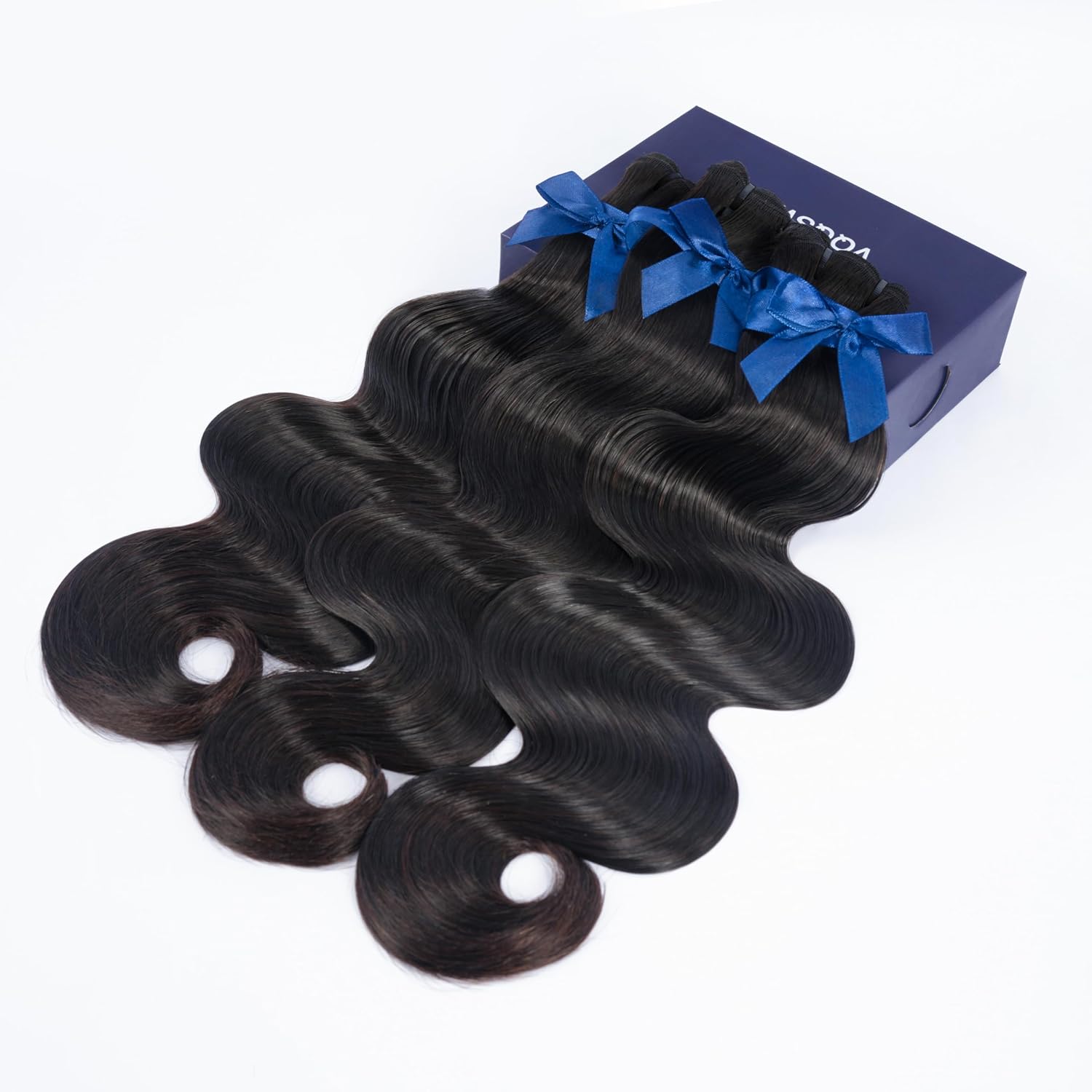 VQQSWAN Raw Bundles Human Hair Body Wave. 16 18 20 Inches. Bleachable & Dyeable. No Shedding. No Tangles. 15A Raw Vietnamese Hair Bundles. Multiple Washes Keep Texture Silky Soft. 3X Longer Lifespan
