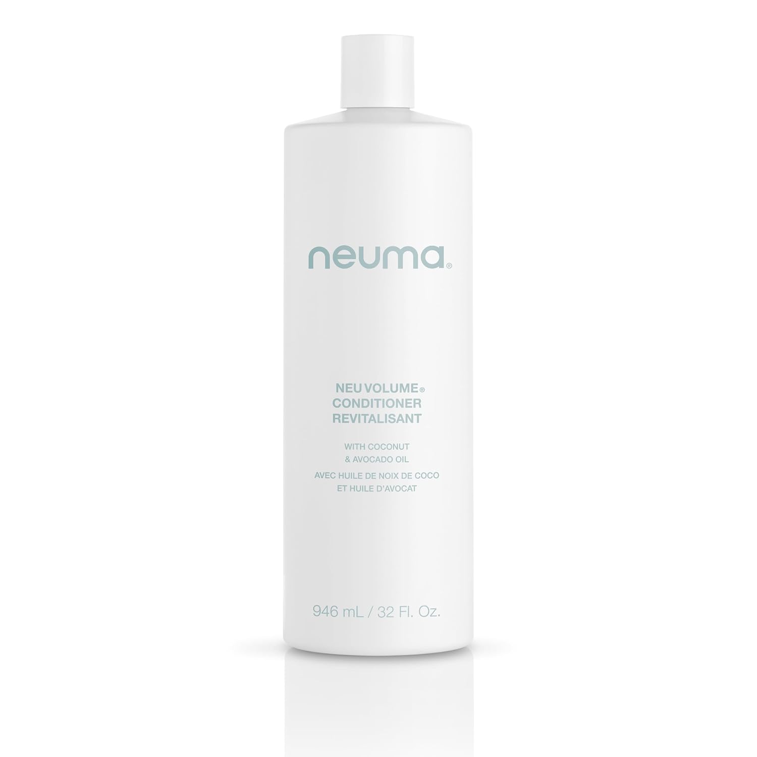 NEUMA Sulfate-Free Volumizing Conditioner For Women 32 Fl. Oz Moisturizing Conditioner For Fine Hair With Coconut & Avocado Oil Vegan and Color-Safe Formula With Patchouli and Vanilla Scent