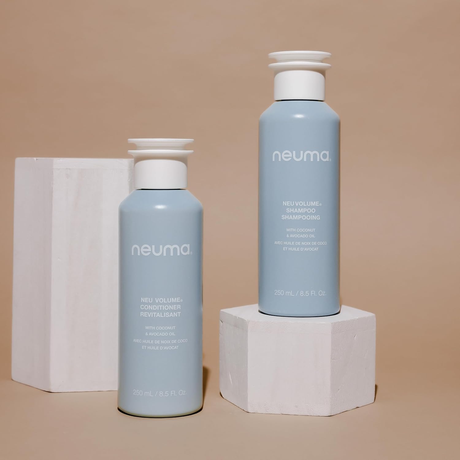 NEUMA Sulfate-Free Volumizing Conditioner For Women 32 Fl. Oz Moisturizing Conditioner For Fine Hair With Coconut & Avocado Oil Vegan and Color-Safe Formula With Patchouli and Vanilla Scent