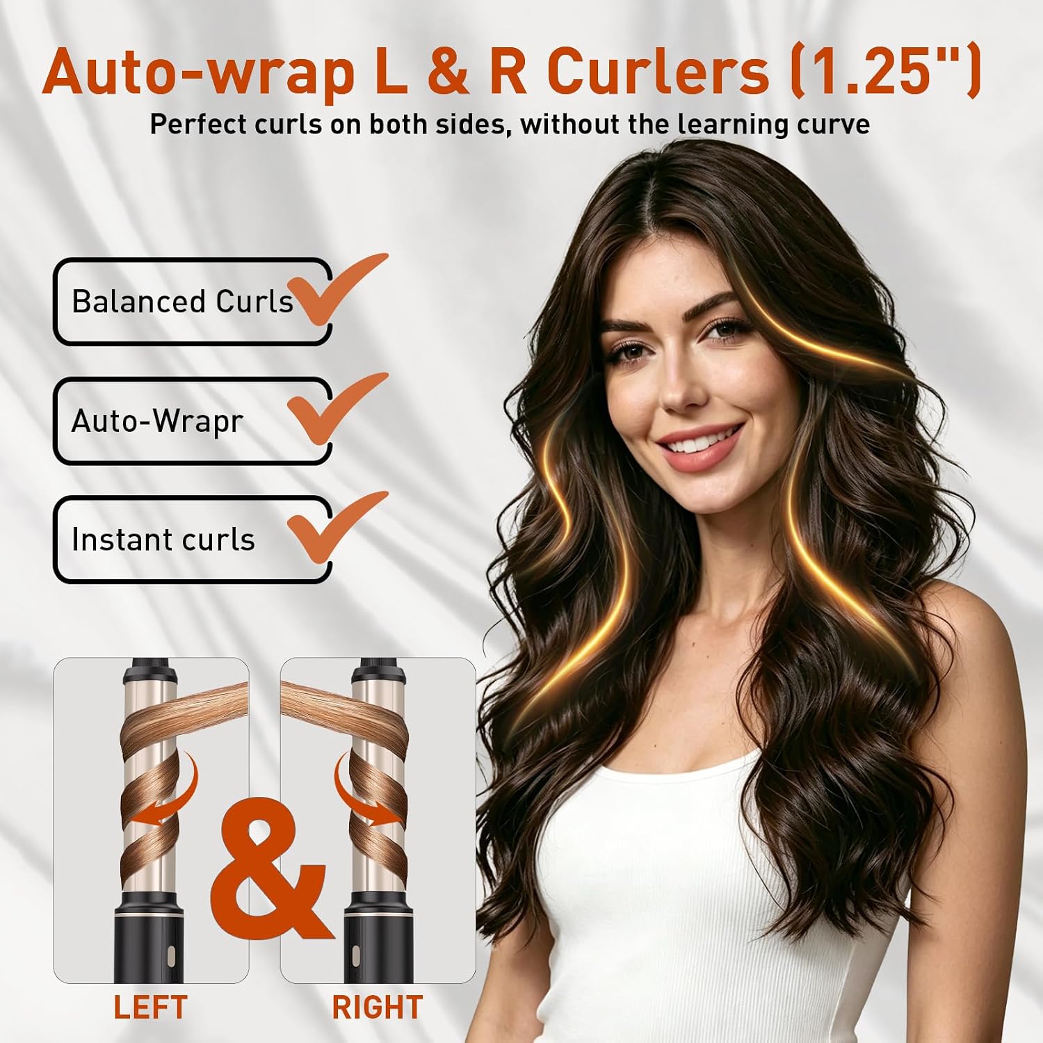 Mythsight StyleVibe 6-in-1 Air Styler with Hair Dryer & Auto-Wrap Curlers | Diffuser. Straightener & Blow Dryer Brush for Fast Drying. Curls. Volume. Smooth Styling and Frizz Control. No Heat Damage