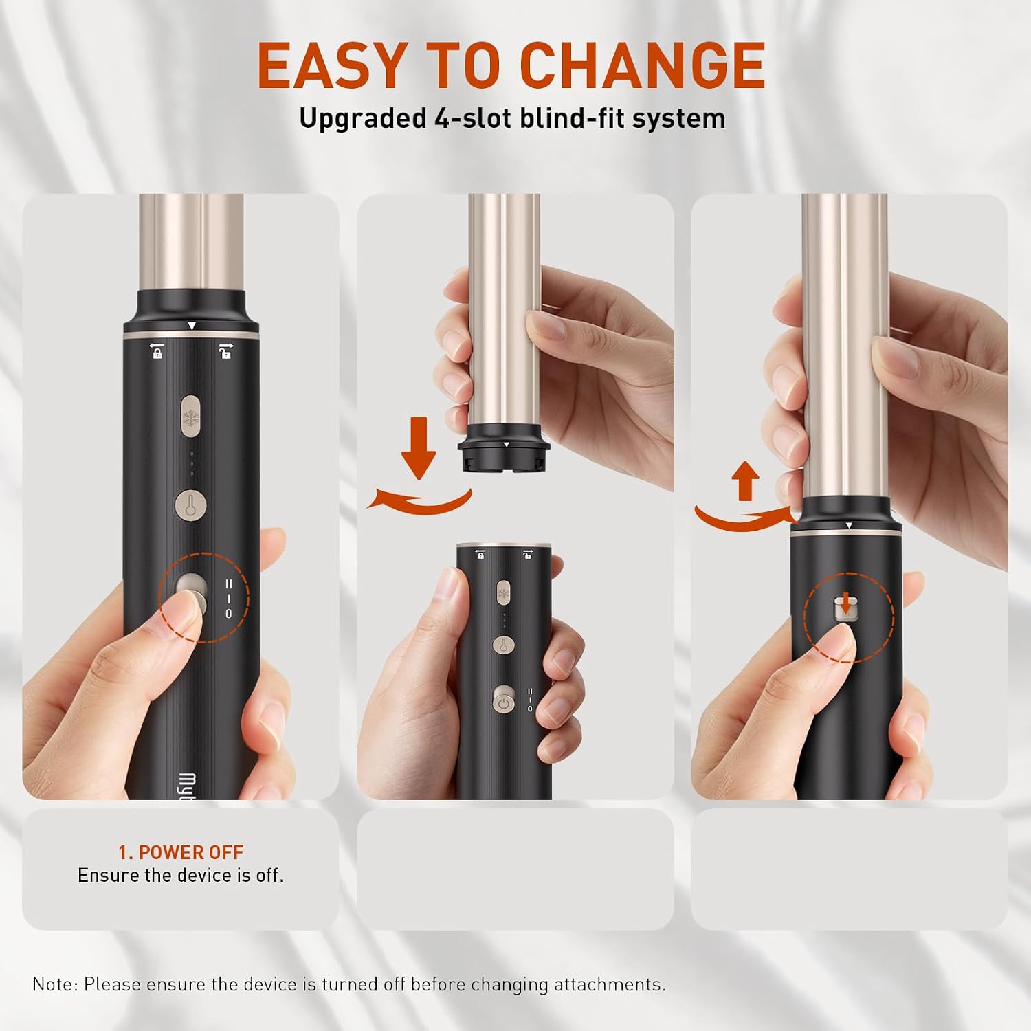 Mythsight StyleVibe 6-in-1 Air Styler with Hair Dryer & Auto-Wrap Curlers | Diffuser. Straightener & Blow Dryer Brush for Fast Drying. Curls. Volume. Smooth Styling and Frizz Control. No Heat Damage