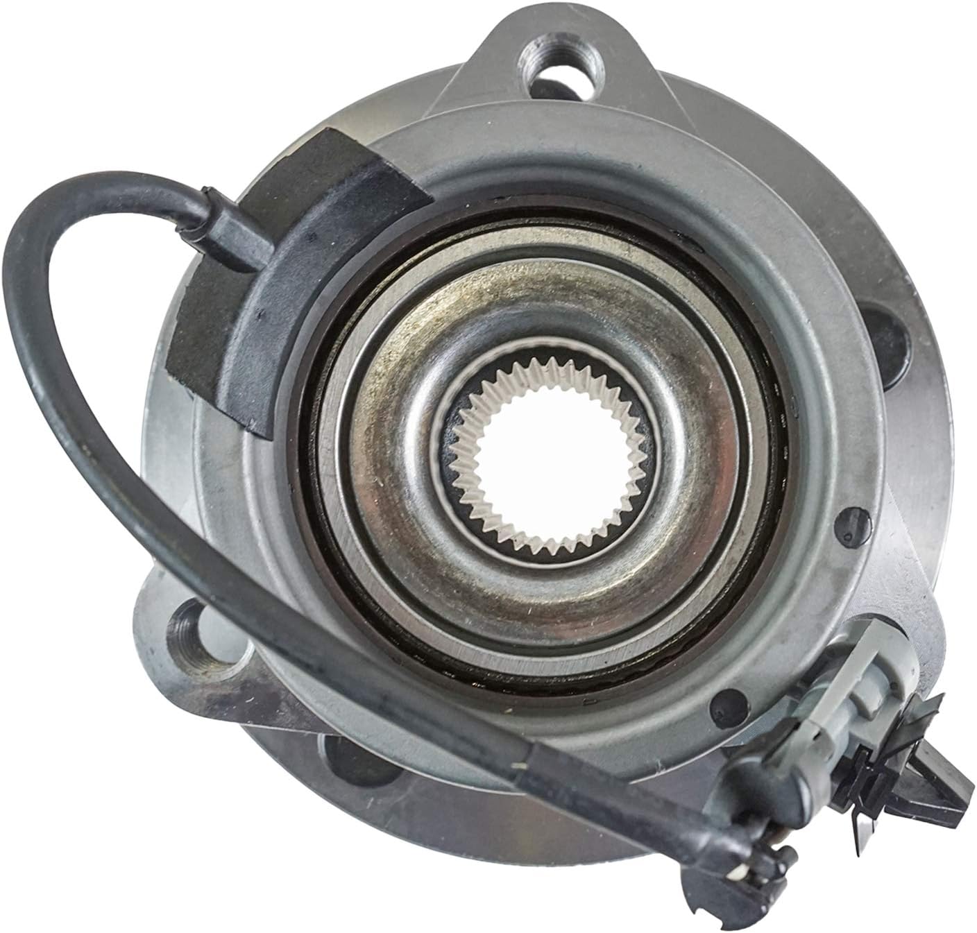 TRQ Front and Rear Wheel Bearing and Hub Assembly Set 4 Piece | For 05-10 Chevrolet Cobalt LS LT 4 Wheel ABS Brakes 5 Lug Wheels 06-11 HHR LS LT 04-07 Saturn Ion 07-09 Pontiac G5