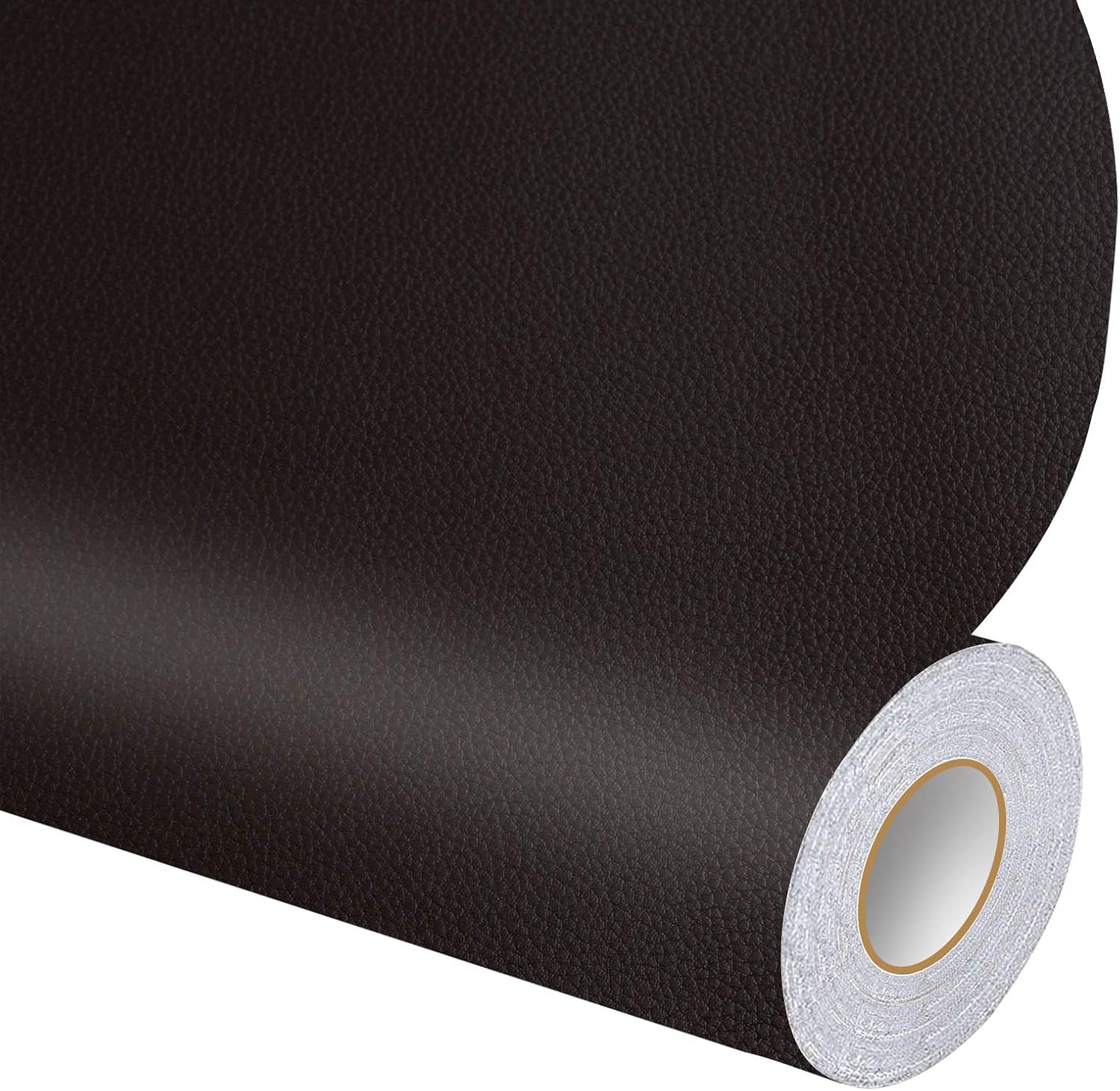 DXBULL Large Leather Repair Kit Self Adhesive Leather Tape Waterproof. DIY Leather Patch for Couches Car Seats Furniture Kitchen Cabinets Wall 47.2 x 78.7 inch (Black)
