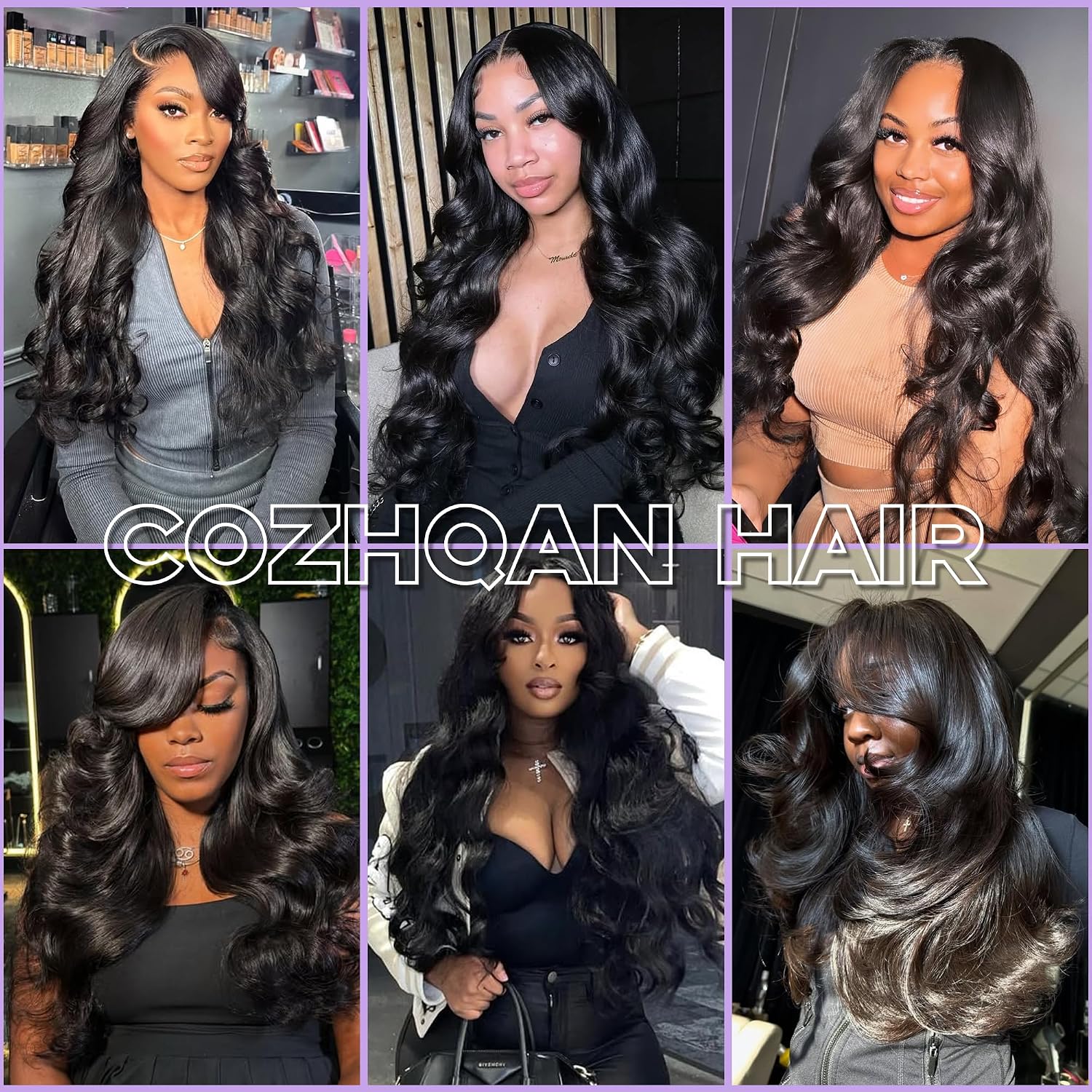 16A Raw Human Hair Bundles 18 20 22 24 Inch Body Wave Bundles Human Hair 100% Unprocessed Brazilian Virgin Hair Triple Lifespan Holds the Curls Well Hair Extensions Quick Weave Natural Black