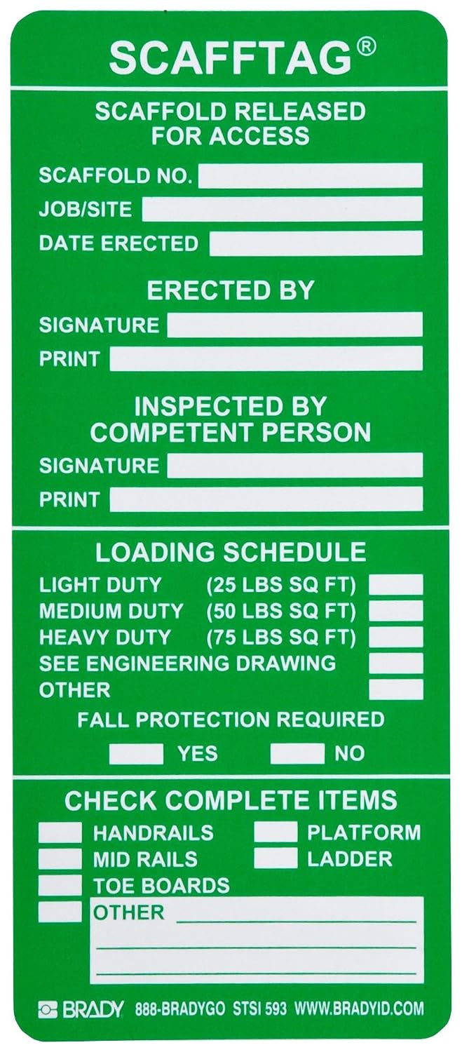 Industrial Lockout Tagout Tags