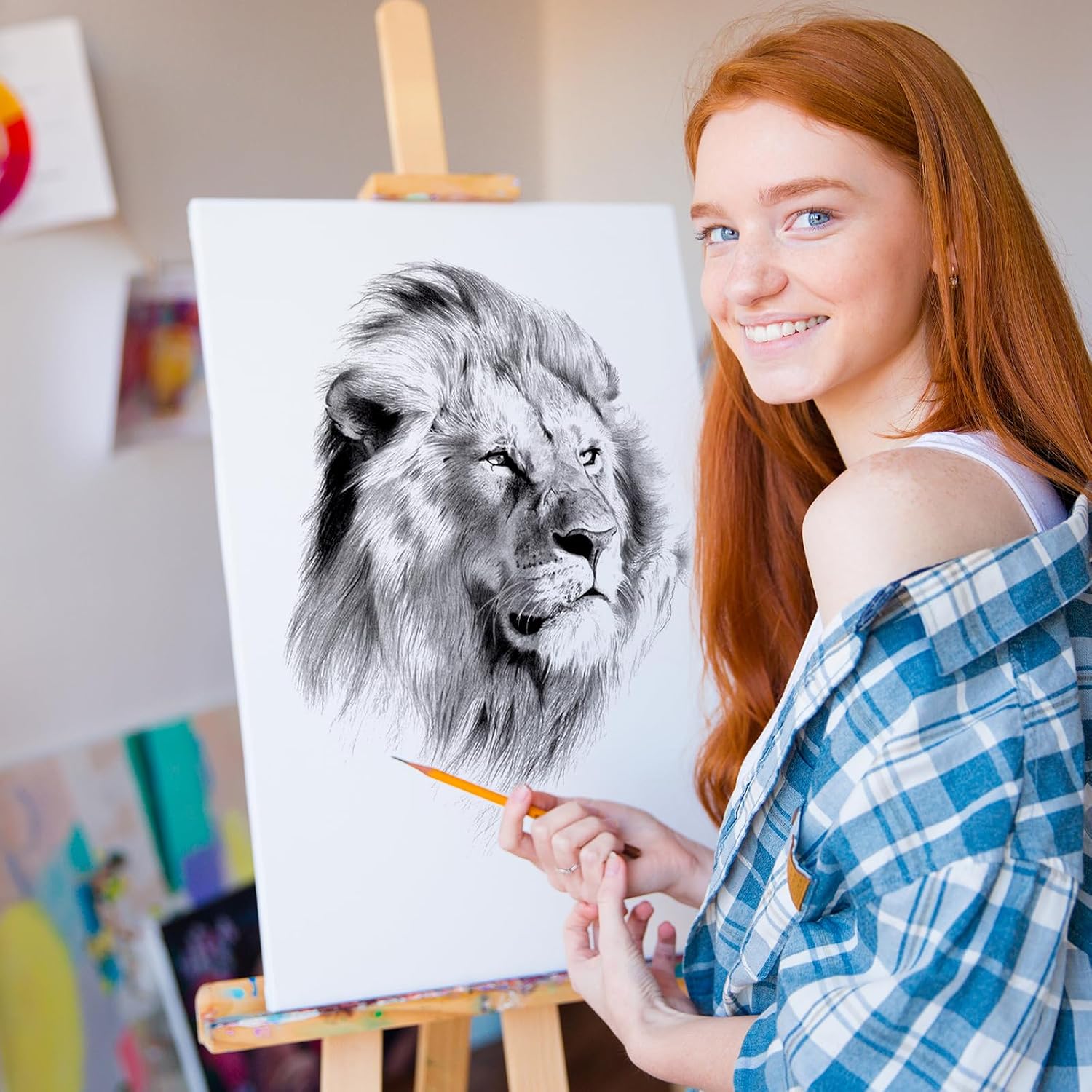 ESRICH Stretched Canvas for Painting. 60 Pack Multi Size11x14. 8x10. 5x7. 4x6. 4x4. Blank Primed Canvases for Oil & Acrylic Painting. Painting Canvas Supplies for Beginners. Artists(12 of Each).