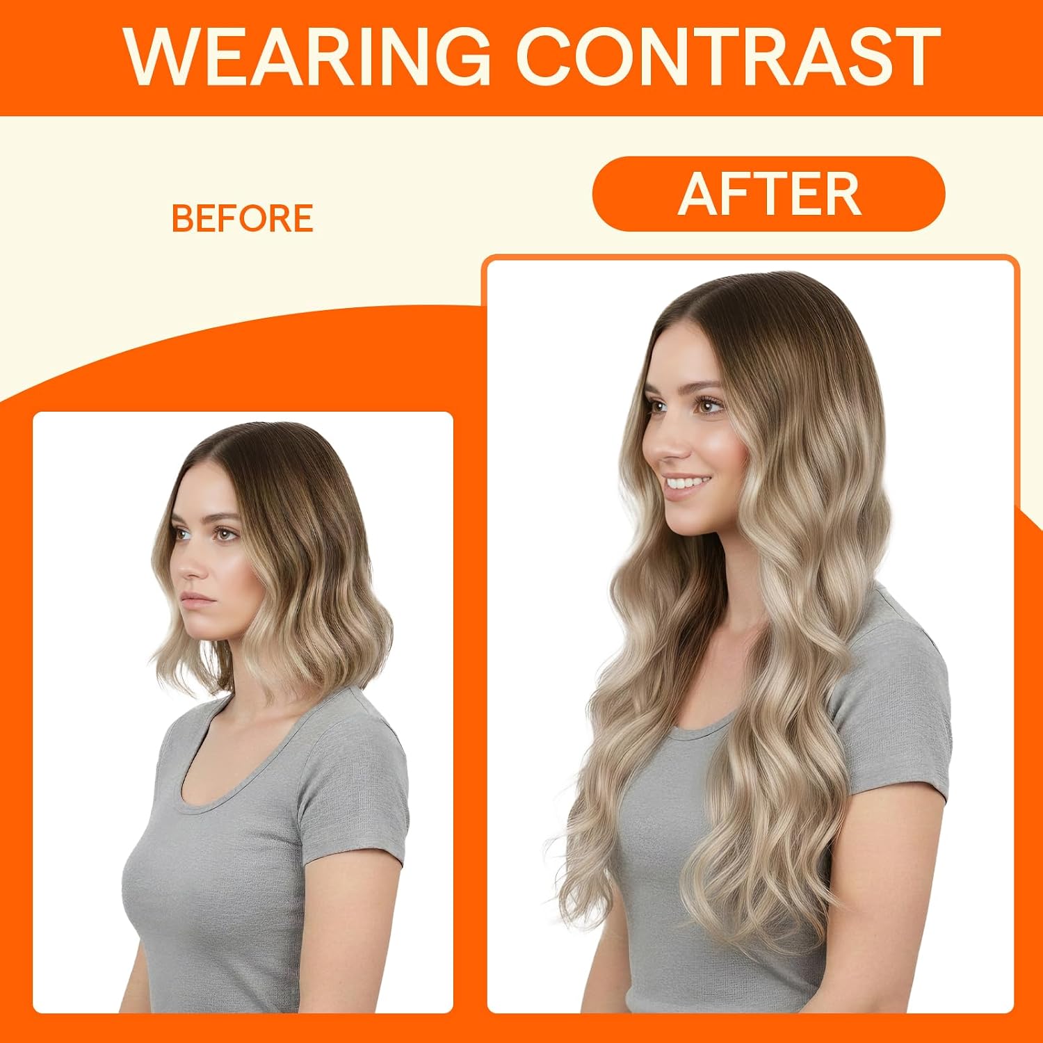 Full Shine Itip Human Hair Extensions. Balayage Brown 22 Inch 100g 100s | Keratin Stick Tips. for Thin Hair Add Seamless Length. Silky Straight Movement. Dark Brown Ash Blonde Balayage. Everyday Wear