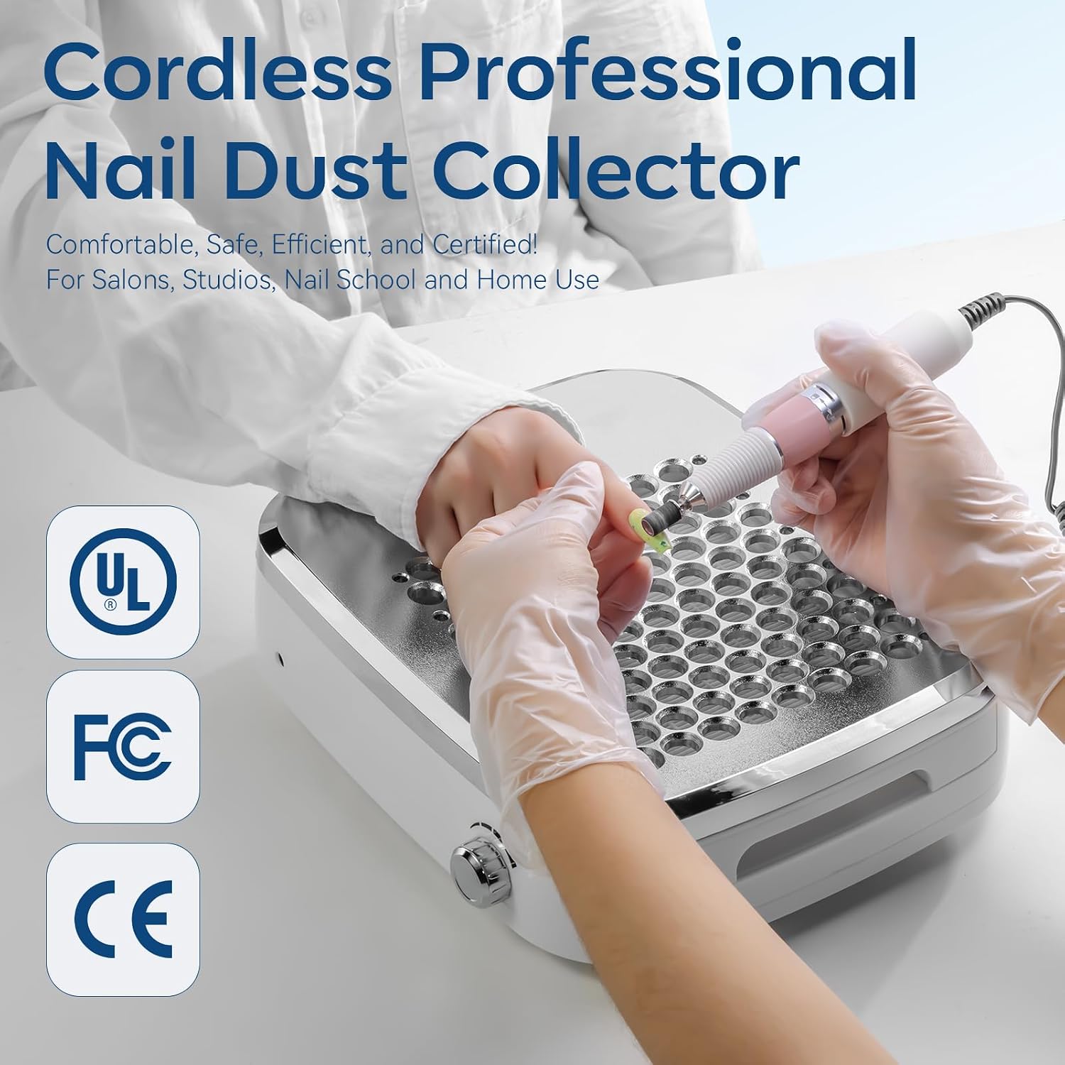 Makartt Cordless Nail Dust Collector