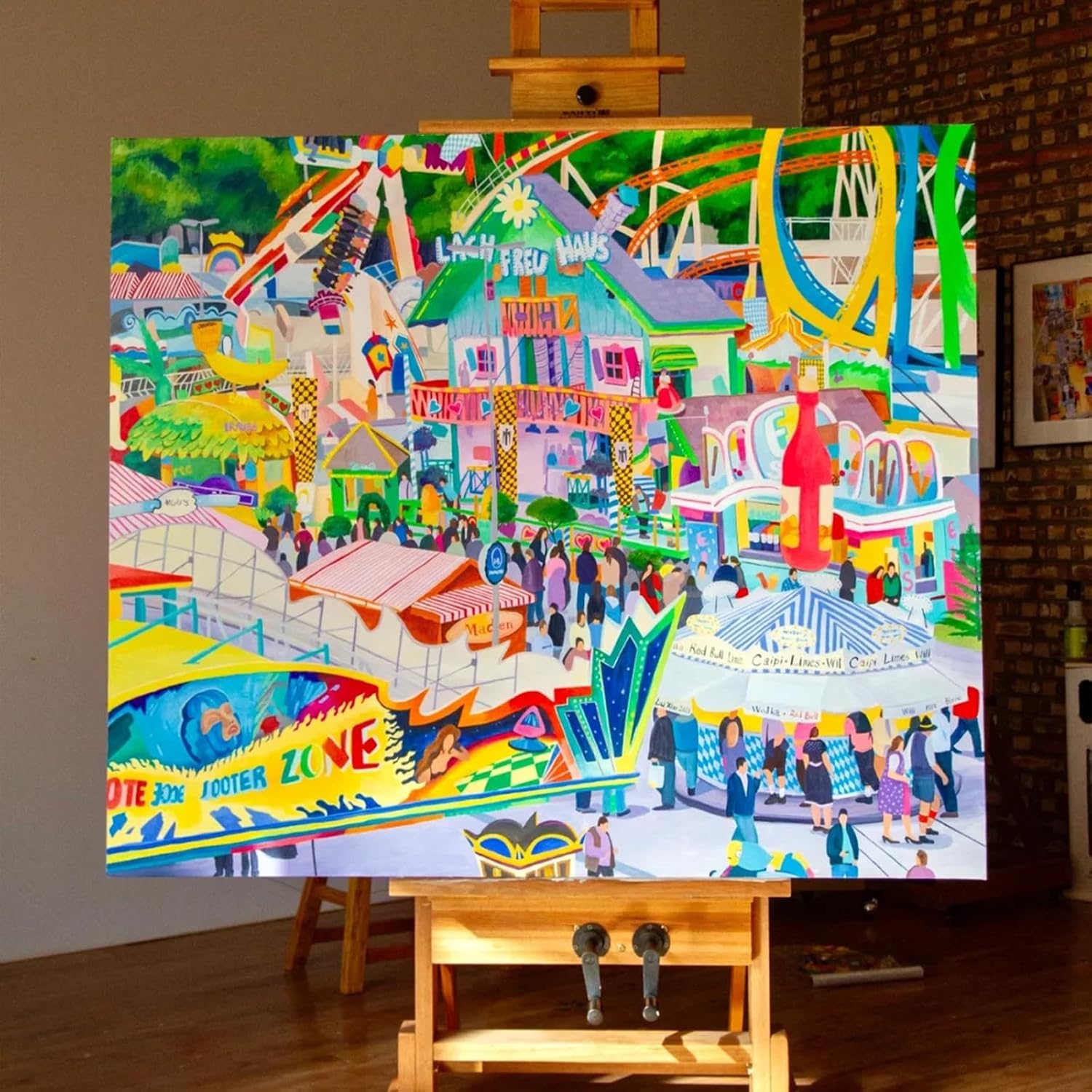 ESRICH Stretched Canvas for Painting 30x40 Inch. 3Pack Large Canvas for Painting. Primed Acid-Free Cotton Blank Canvases. Art Paint Canvases for Oil Paint.Watercolor.Acrylic Paint.Gouache and Tempera.