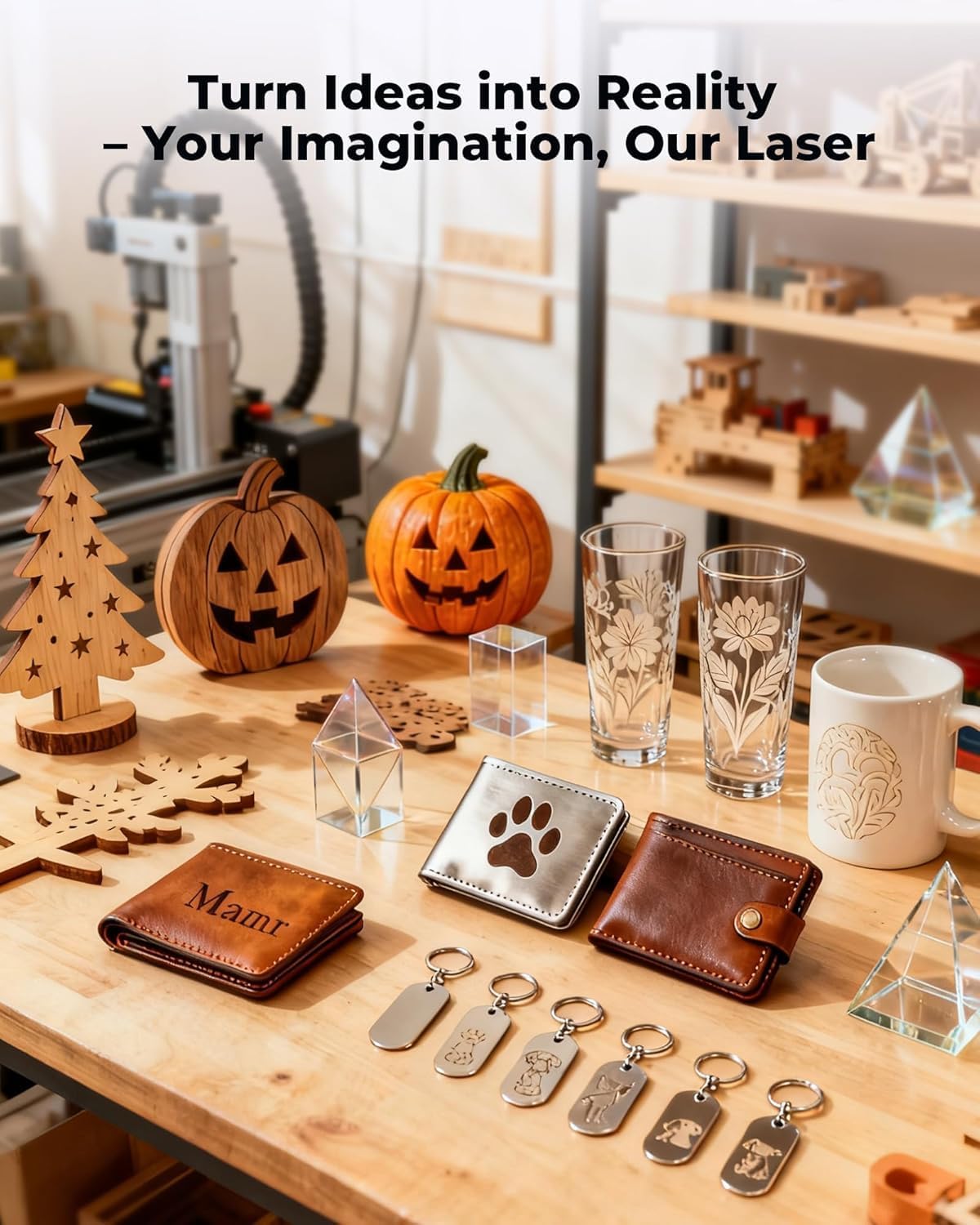 ACMER S1 2500mW Laser Engraver. Portable Cutter & Engraving Machine for Beginners.130×130mm Working Area.0.04mm Laser Spot.Creative DIY.Education STEM.Customized Business with Wood.Metal