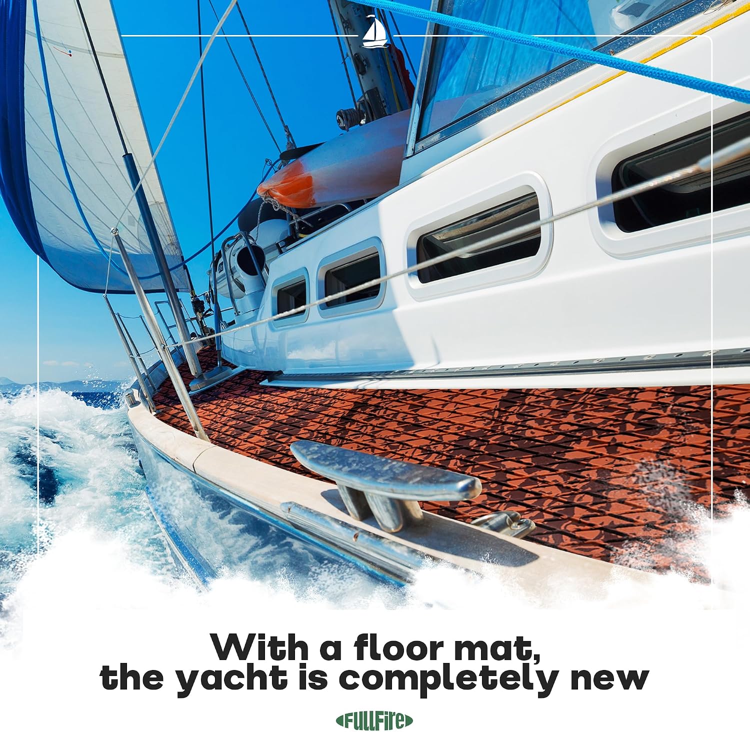 Boat Flooring. EVA Foam Marine Decking for Boat Yacht Kayak RV Stair Floor | Self-adhesive. easy to cut. non-slip. waterproof. UV resistant. easy to clean. EVA foam material