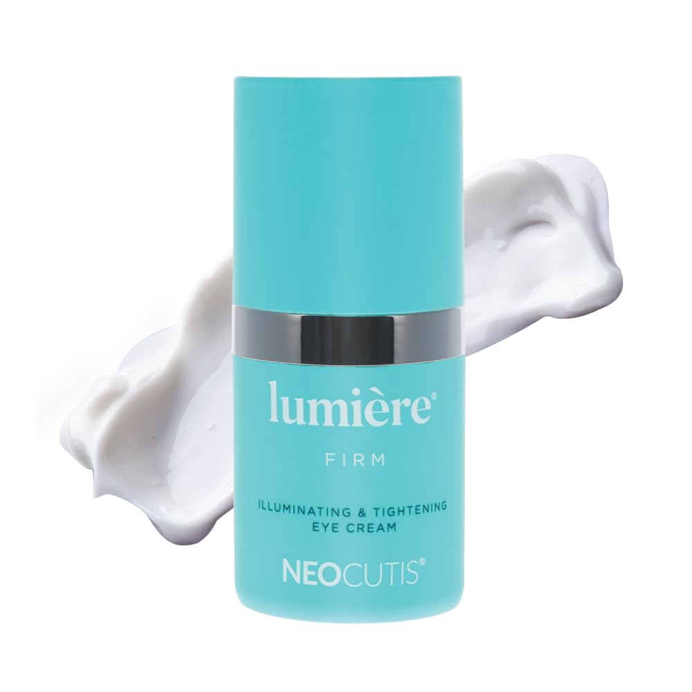 NEOCUTIS Lumiere Firm - Illuminating and Tightening. Anti-Aging Eye Cream - Brighten. Hydrate. and Soothe - for Dark Circles. Puffiness. and Wrinkle Prevention - Travel-Friendly - 15 ml / 0.5 fl oz