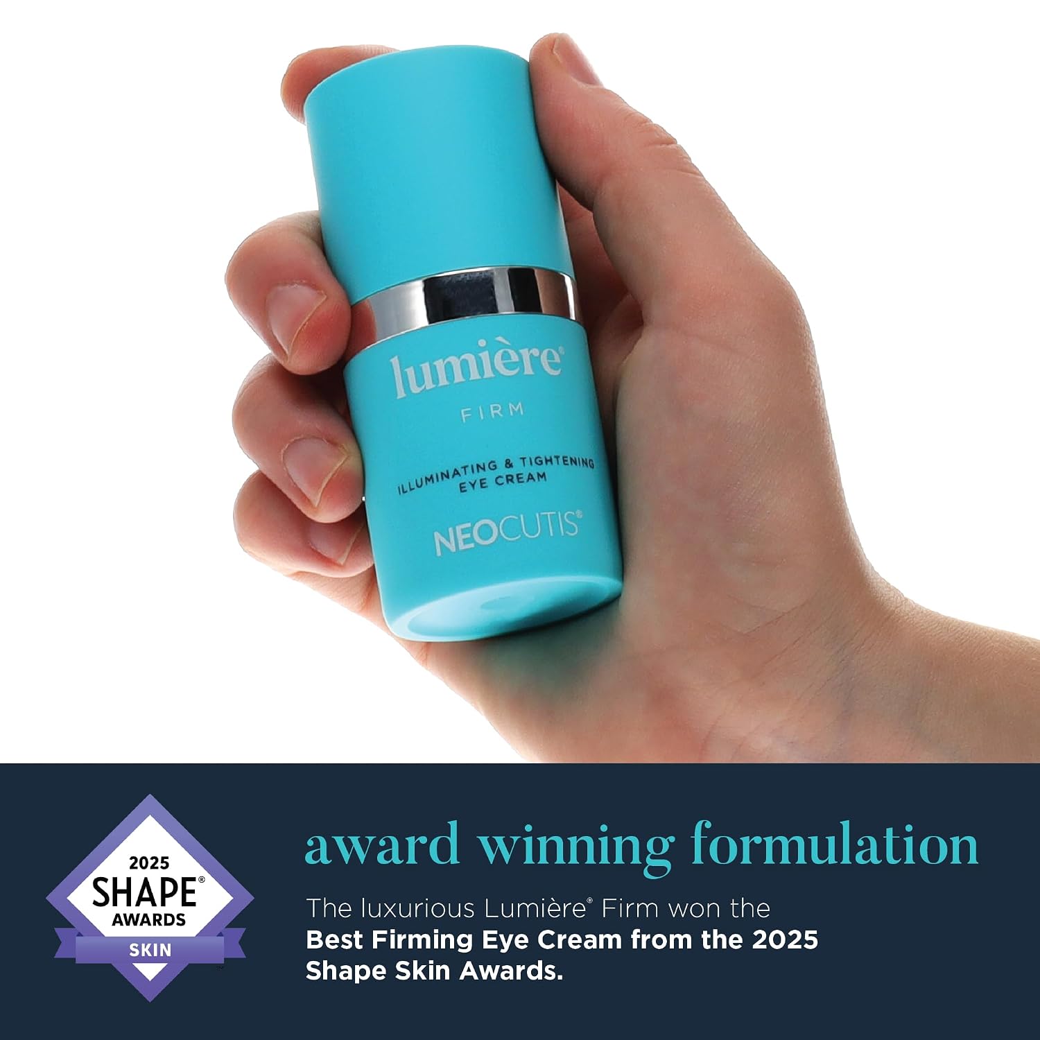 NEOCUTIS Lumiere Firm - Illuminating and Tightening. Anti-Aging Eye Cream - Brighten. Hydrate. and Soothe - for Dark Circles. Puffiness. and Wrinkle Prevention - Travel-Friendly - 15 ml / 0.5 fl oz