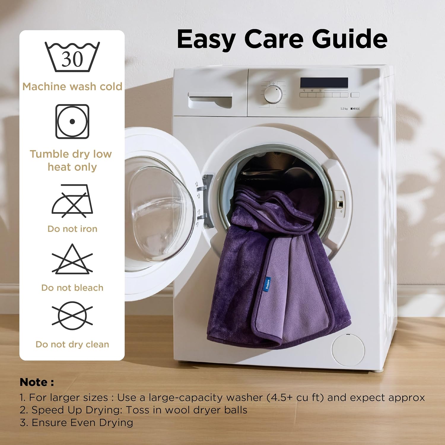 Bedsure Waterproof Blanket Soft Flannel Fleece Couch Cover.50x60 | Dog Blankets for Large Senior Dogs .Washable Throw for Pet Cat Leakproof.Furniture Protector for Travel Camping.Eggplant