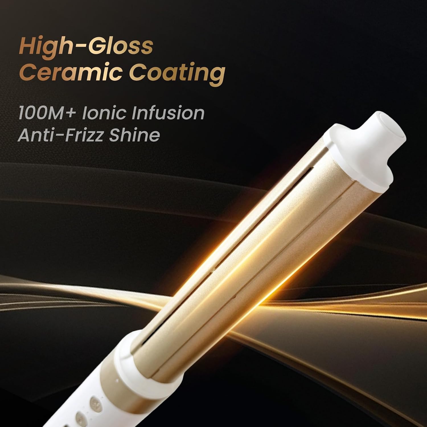 GLAMUP 6-in-1 Extra Long Wrap AirCurler. Hot Air Styler. Fast Drying | 110k RPM High-Speed Motor & Negative Ions. Frizz-Free. No Heat Damage. Volumizer & Straightener for All Types. Travel Pouch