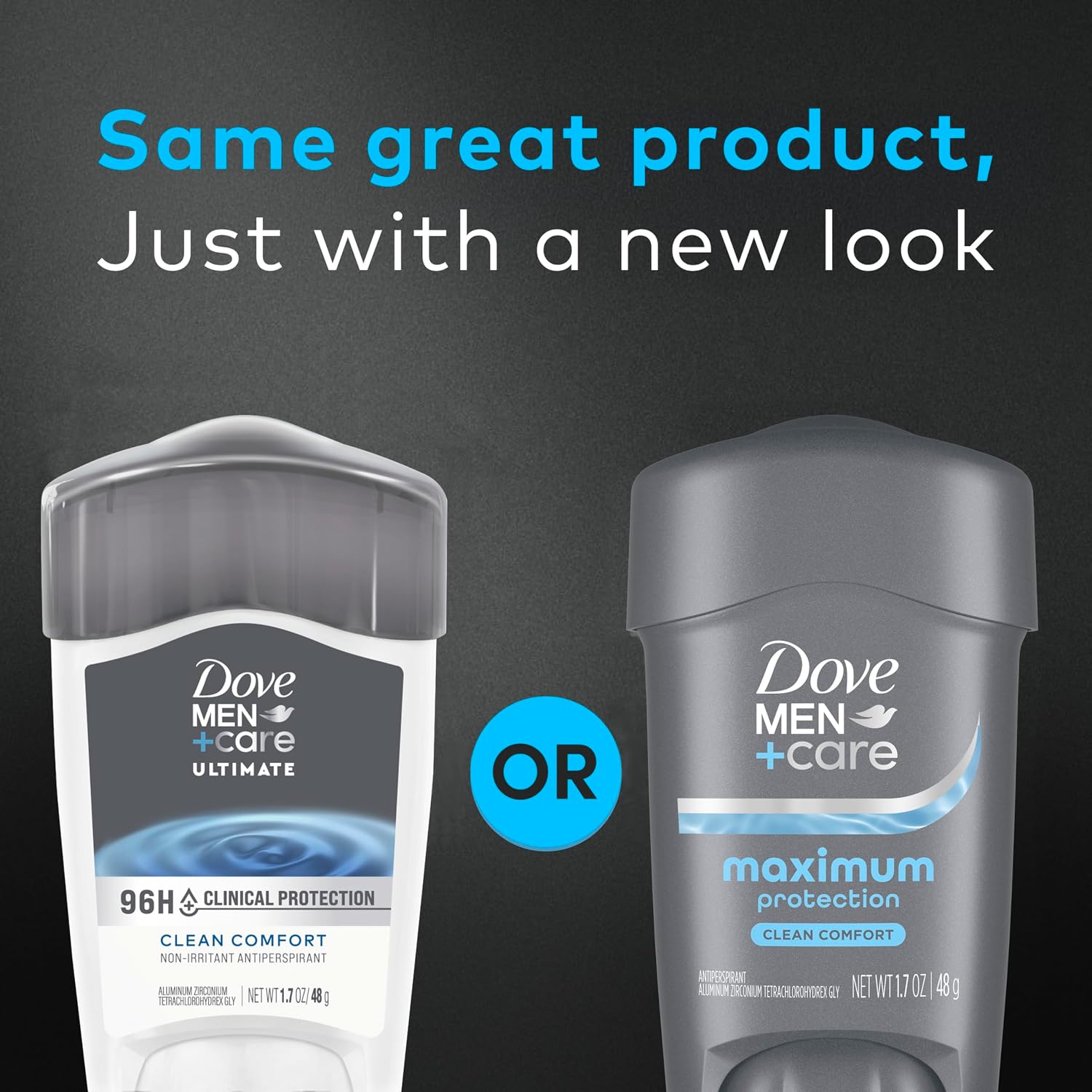 Dove Men Maxium Protection Soft Solid Deodorant Clean Comfort 1.7 oz