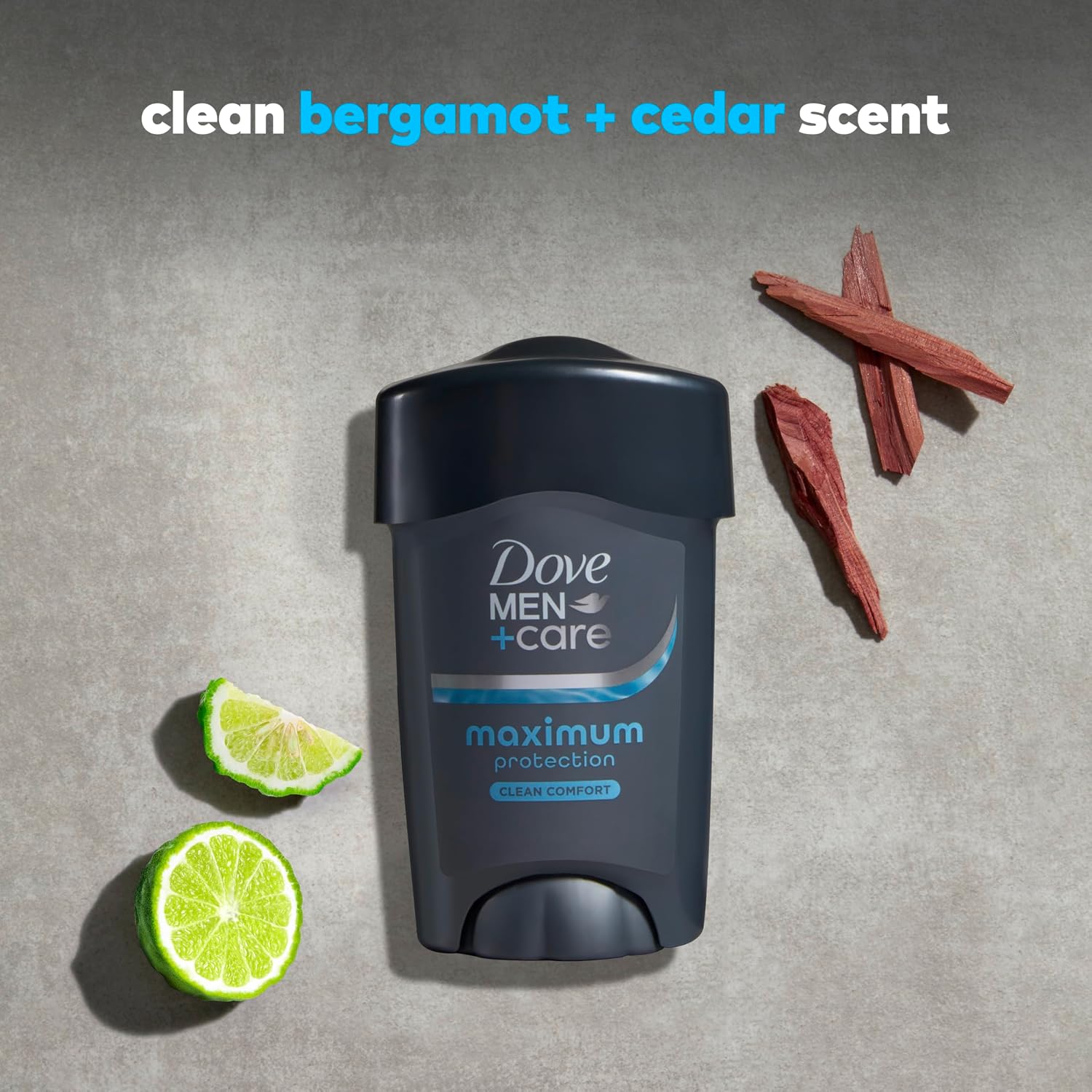 Dove Men Maxium Protection Soft Solid Deodorant Clean Comfort 1.7 oz