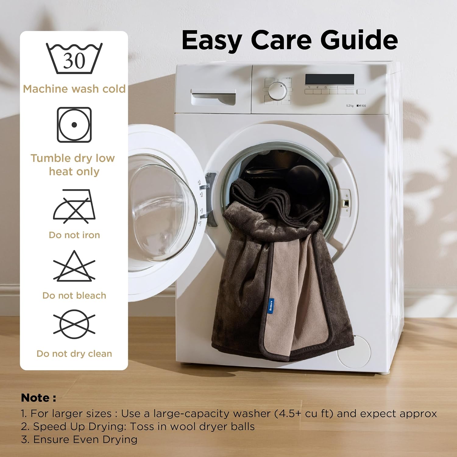 Bedsure Waterproof Blanket Soft Flannel Fleece Couch Cover.50x60 | Dog Blankets for Large Senior Dogs .Washable Throw for Pet Cat Leakproof.Furniture Protector for Travel Camping.Coffee Brown