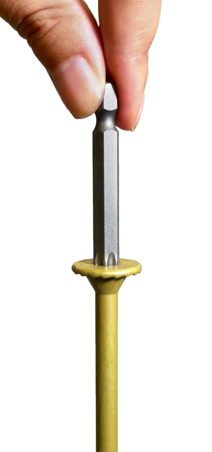 PWR Drive CST Series (50 Pack) 3/8 inch x 12 inch Structural Wood Screws for Outdoor Decks and General Construction. Rustproof Finish. T-40 Star Bit Included. FTC17GO3812L