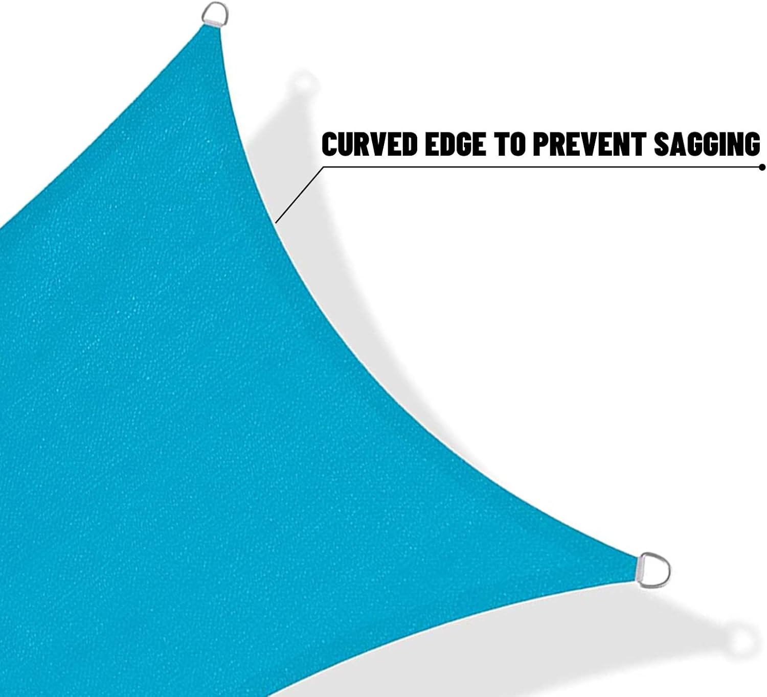 SUNNY GUARD 20' x 26' Rectangle Shade Sail 95% UV Block Outdoor Canopy | Sun shade sail canopy for backyard. patio. garden. deck. pergola with UV protection and cooling shade. customizable